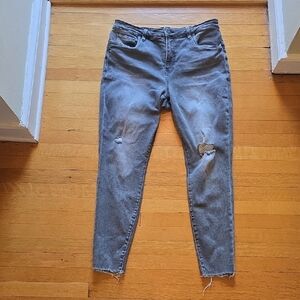 KUT from the Kloth, Donna Fab Ab, High Rise, Ankle Skinny Jeans, EUC, Women's 12